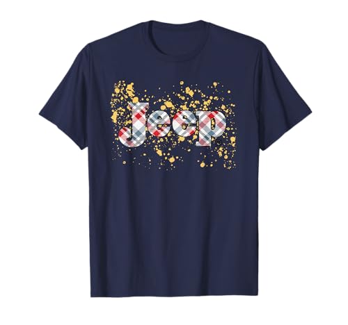 Logotipo salpicado de Jeep Camiseta