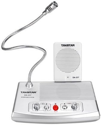 Takstar Sistema de diálogo DA-237 para ventana bancaria