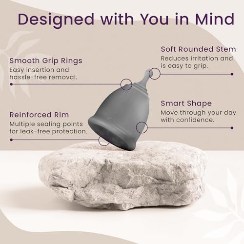 EcoBlossom Menstrual Cup Case and Sterilizer - Reusable Silicone Sterilizing Holder - Cleaner Period for You and Your Disc or Cup - Image 5