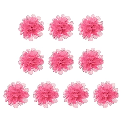 PATIKIL 2.8" Chiffon Flowers