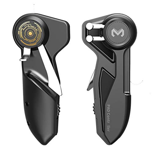 KUNMEI Controlador de juego, mango de consola de juego de seis dedos, joystick de silicona de alta sensibilidad, controlador de juego móvil para tabletas Cover