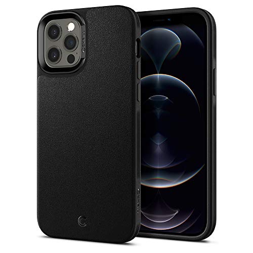 CYRILL Leather Brick Designed for 12 Case (2020), 12 Pro Case (2020) - Black