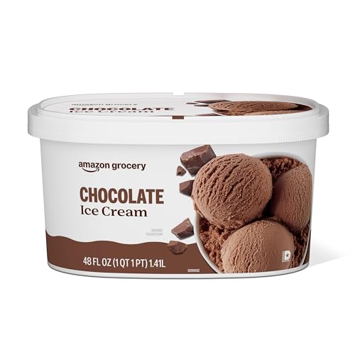 Amazon Grocery, Chocolate Ice Cream, 48 Fl Oz