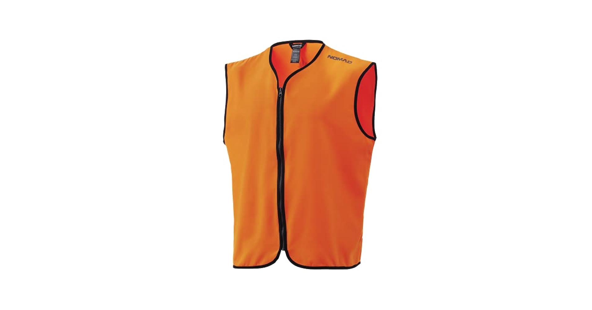 Nomad Men's Blaze Orange Zip up Hunting Vest, Small-Medium