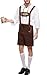 bslingerie® Mens Halloween Costume Beer Bavarian Guy Set (M, Beer Bavarian Guy)