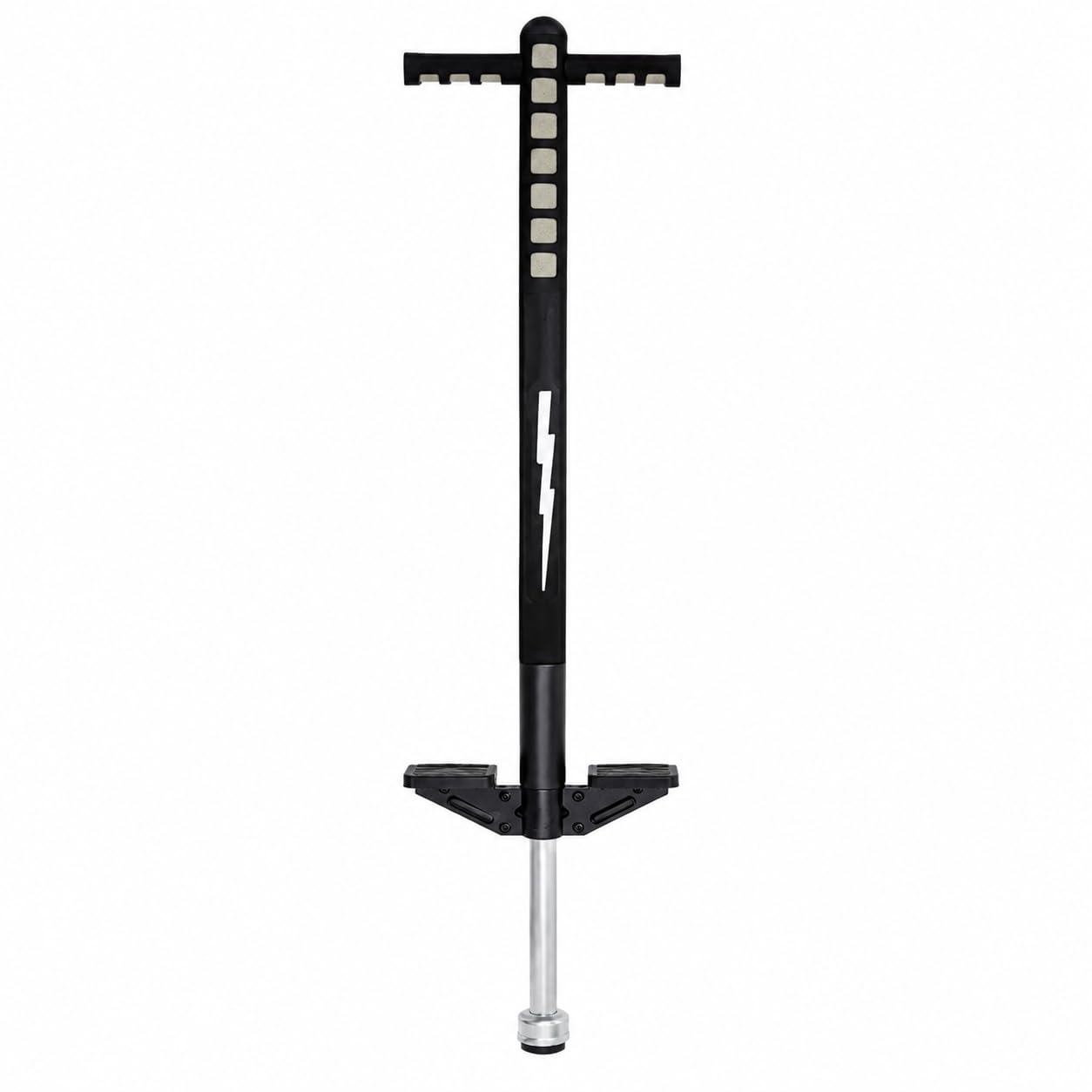 Flybar Foam Maverick Pogo Stick for Kids Ages 5+, Weights 40 to 80 Pounds by The Original Pogo Stick Company , Black/Silver