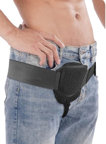 Faja para hernia inguinal ajustable para ambos lados miniatura 1