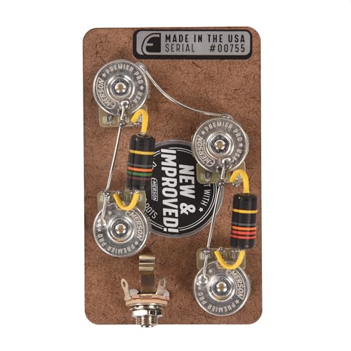 Emerson Les Paul Prewired Kit H-H - best guitar strings for les paul