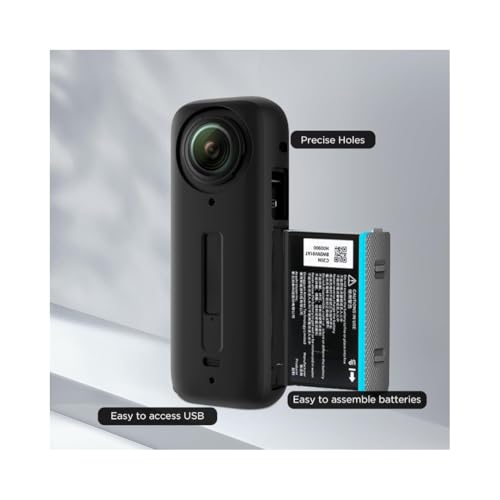 Image of for Insta 360 X4 Accessories Kit, Includes Insta 360 X4 Silicone Case /Screen Protectors /Lens Cap /Lens Guard Suitable for Insta360 X4 Accessories Bundle Accessories for Insta 360 X4