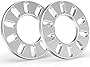 MZS 5x4.5 / 5x114.3 Wheel Spacers, 1/2' Thick Fit 5 lug SUV Trucks with Hub Bore 75mm - 12mm Replacement Flat Wheel Accessories Parts Aluminium Compatible with Select Models