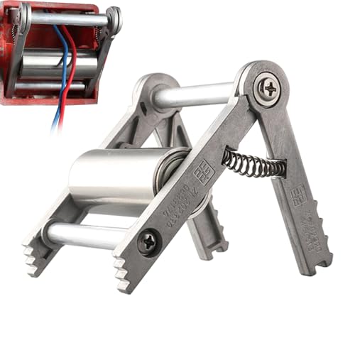 Guía Pasacables – 9.2×8×9.2cm Polea Tira Cable | Extractor Cable Electricista Ajustable – Aleación Aluminio | Fijación Conexión, Dispositivo Alineado Individual