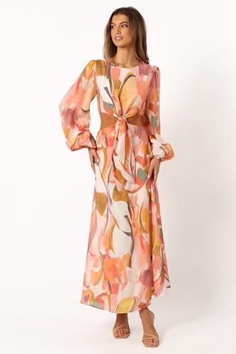 Image of Petal & Pup Women's Laquin Long Sleeve Maxi Dress