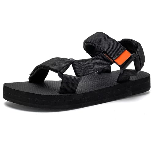 WateLves Kids Sandals Boys Girls Lightweight Non-slip Athletic Sandals with Adjustable Webbing for Hiking Walking Beach Water Sports