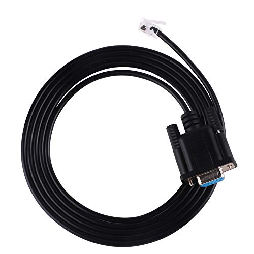 DB9 Serial Cable for APC PDU, RJ11 RJ12 6P6C RS232 Cable, 940-0144A image 5