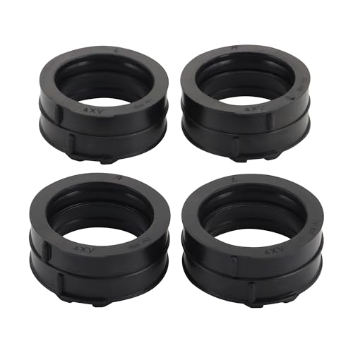 GOOFIT Ansaugkrümmer für Vergaser Ersatz für YZF R1 1998-2001 4XV-13597-00