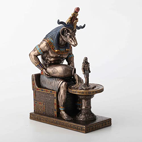 Encuentra la mejor selección de Barco egipcio listamos los 10 mejores. 31 Veronese Design 8 1/2 pulgadas Khnum Egipcio Dios de la Procreación, decoración del hogar, estatua de resina, acabado en bronce