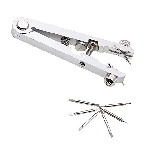 Reloj pulsera estándar Alicates de la barra del resorte del removedor de correas de reloj de reparación del reloj Extracción de herramientas Herramientas Kit de Herramientas para Quitar Herramientas d
