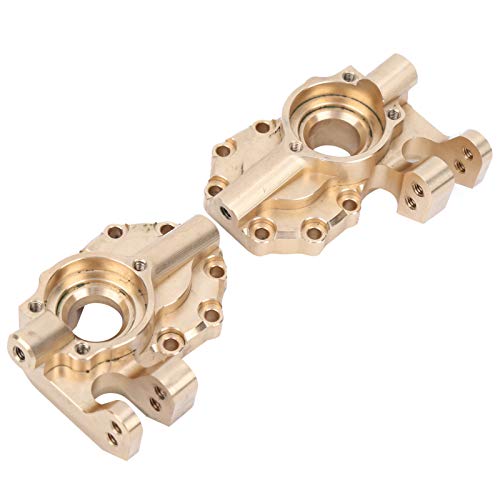 Fusée de Direction RC, fusée de Direction Avant en Laiton 2 pièces avec Accessoires RC à vis compatibles pour Voiture RC Traxxas TRX4 Cover
