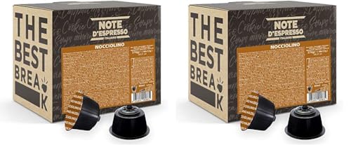 Note d'Espresso - Avellana - Cápsulas compatibles con Cafeteras NESCAFE'* DOLCE GUSTO* - 48 caps (Paquete de 2)