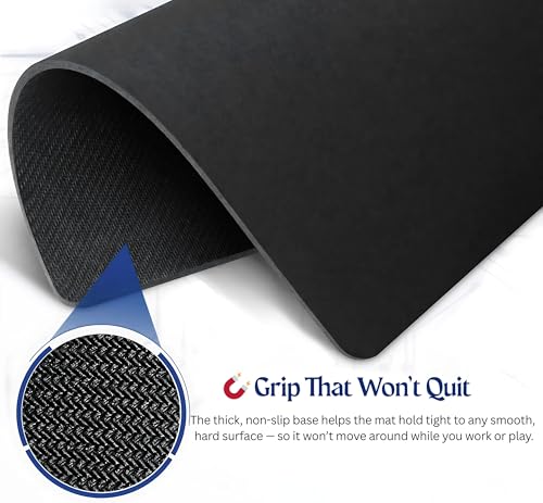 Image of Premium Mouse Pad - Non-Slip, Extra Comfort, Large Surface, Enhanced Durability - 9 X 7.5 X 3MM Ideal for Home and Office Use
