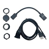 エンラージ商事 スペーシア スペーシアカスタム スペーシアギア MK94S/MK54S 専用 USB + HDMI ケーブルソケットセット 純正ナビ 社外ナビ 対応