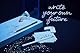 FABER-CASTELL 218471 - Bleistifte Set Sparkle, mit Spitzer, Radiergummi und 2 Bleistifte, Schreibset Sleeve in sky blue