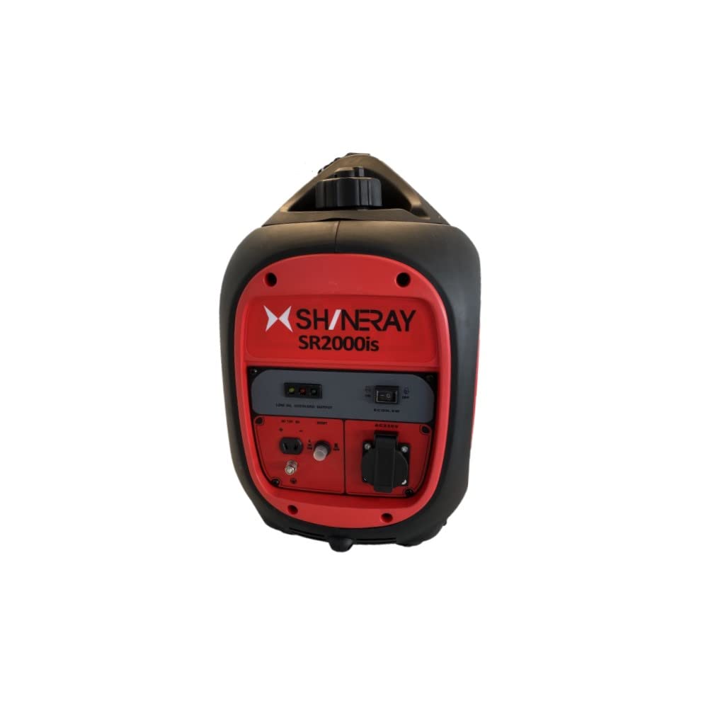 Generador de inversor silenciado de gasolina SR2000is con arranque por desgarro 2.0 Kw - 3.5L