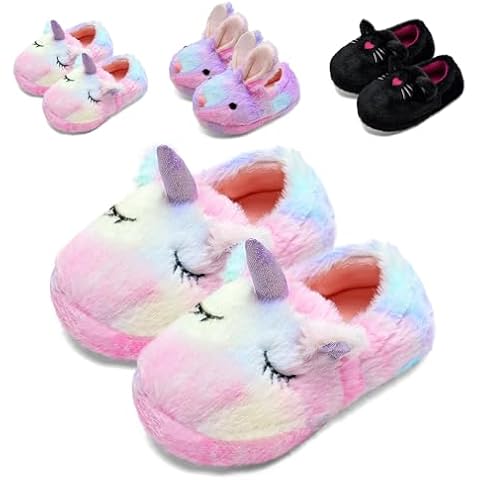 Pantoufles d'hiver WateLves Licorne Cover