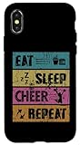 Eat Sleep Cheer Repeat T-Shirt Cheerleading Shirt