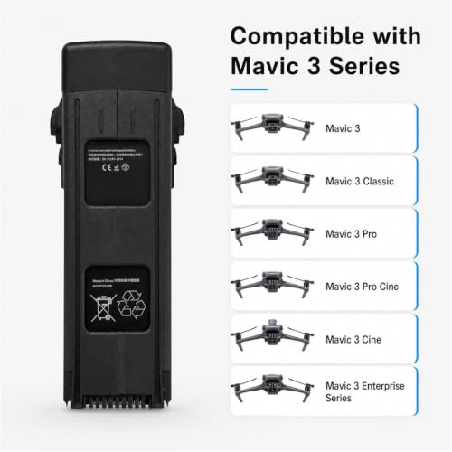 Batería para DJI Mavic 3 de 46 minutos de vuelo continuo con protección de sobrecarga 2