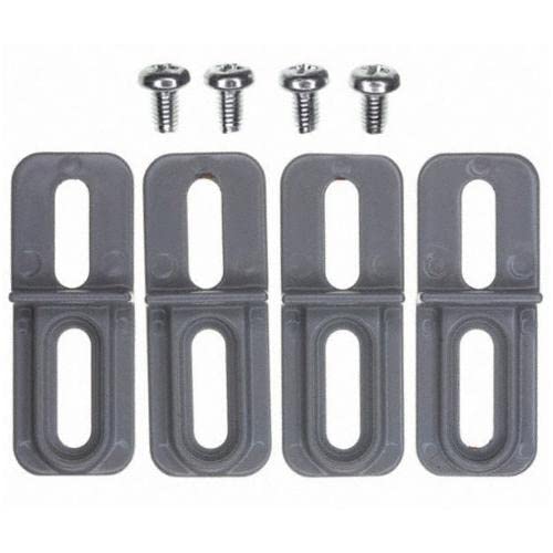 Bud Anx-1390-G Die Cast Mounting Bracket Kit Gray (Pack of 15)