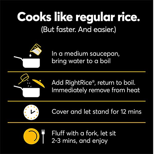 Rightrice - Original (7Oz. Pack Of 3) - Made From Vegetables - High Protein, Vegan, Non Gmo, Gluten Free #TOP5