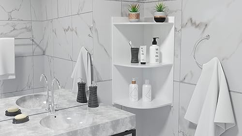 Mesa de Apoio Para Sofá Cantoneira Para Cozinha - Branco
