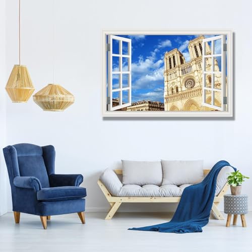 Tableaux mural moderne decoration haute definition impression batiments du monde en grand format - 4