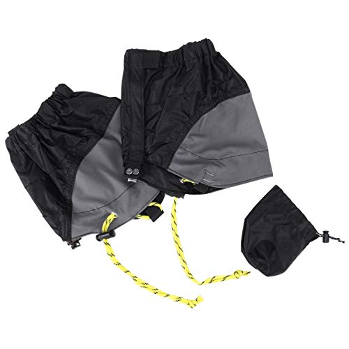 VOSAREA 1 par de polainas de perna à prova d'água para caminhadas, acampamento, caminhada