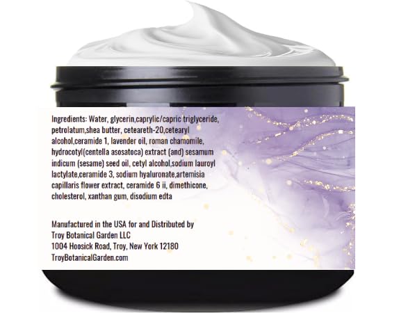 Image of Essentially KateS Lavender + Chamomile + CICA Cream Lotion 4 Fl Oz - Calming, Soothing, Relaxing, Hydrating.