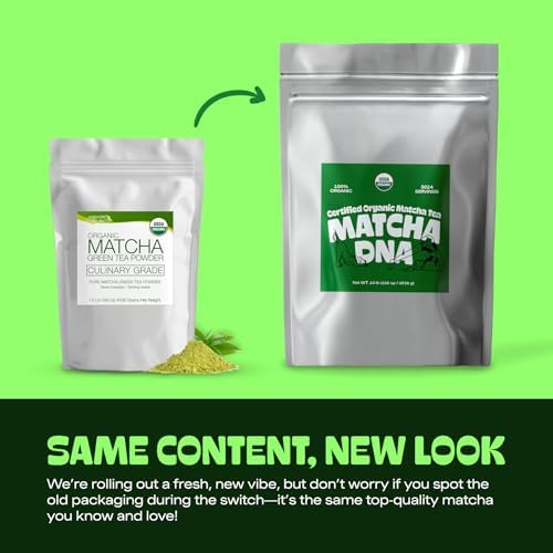 MATCHA DNA Certified Organic Matcha Green Tea Powder 160 oz BAG — view 2