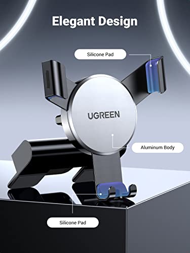 image for UGREEN Car Phone Mount CD Slot Gravity Car Phone Holder Free Angle Rot