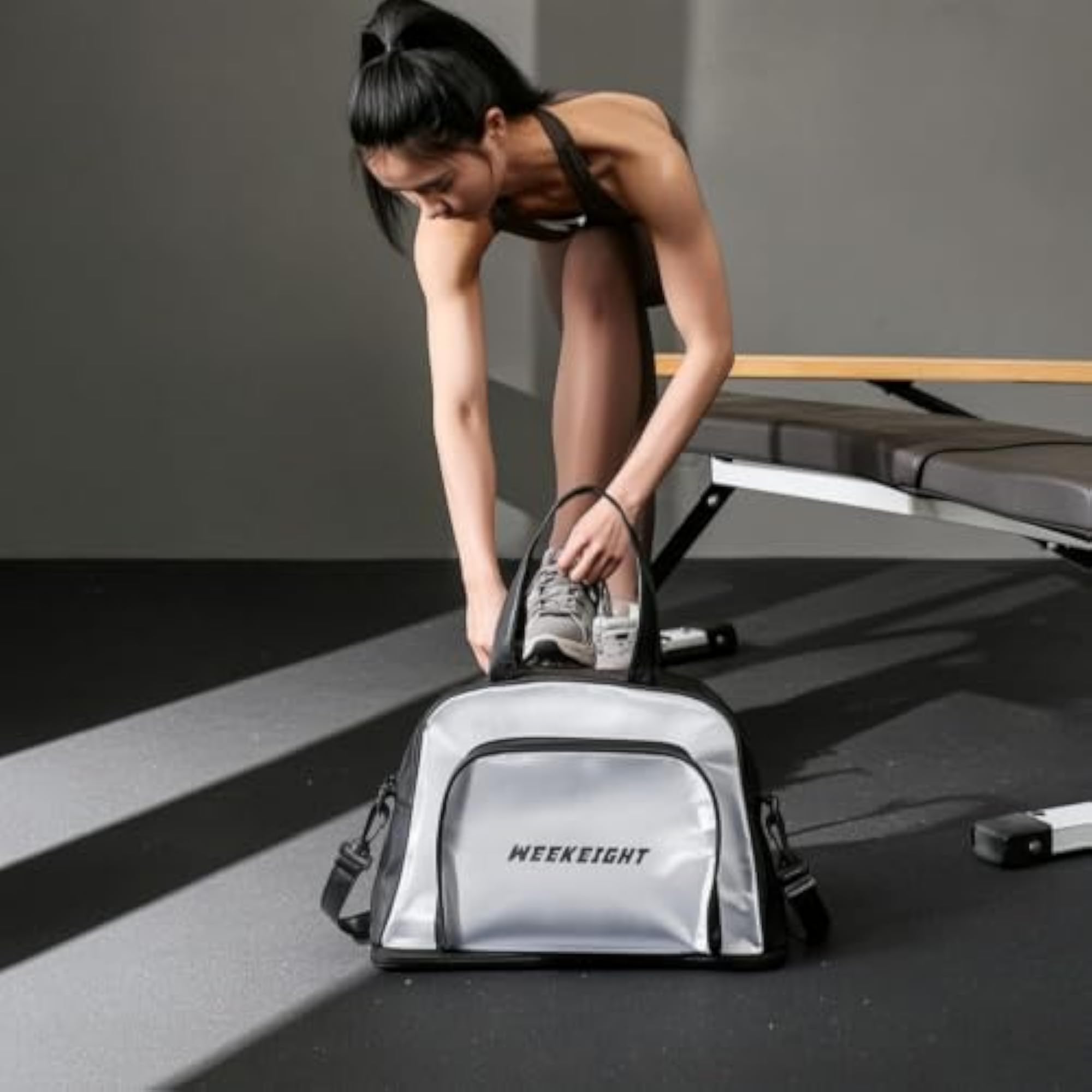 Travel Toiletry Bag with Shoulder Strap, Water-Resistant