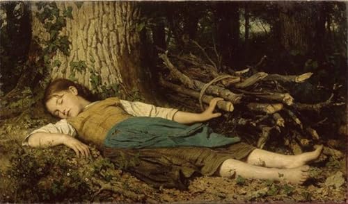Lienzo de Albert Nella Foresta elimina paredes vacías con arte de 60x90cm