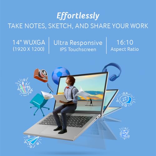 Acer Aspire 3 Spin 14 Intel Core i3 N305 Laptop (Windows 11 Home/8 GB/512 GB/AES Pen Solution/MSO) A3SP14-31PT, Multi-Touch WUXGA Display, 1.54 KG,... - Image 5