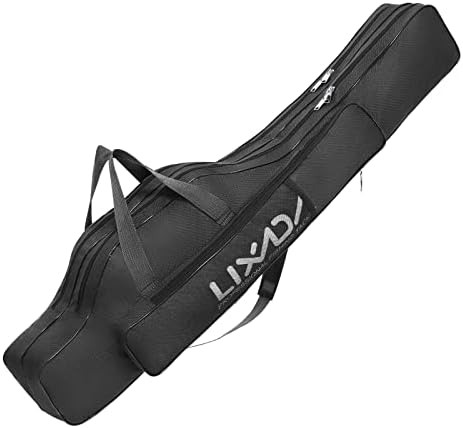 Lixada Faltbare Angelrutentasche für Outdoor-Angelruten, 100 cm, 130 cm, 150 cm