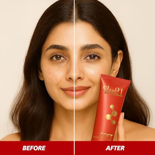 Image of Glam21 Blendable Tube Foundation | Hides Skin Imperfections, Dark Spots, Fine lines | Lightweight | Suitable for All | 6 Shades Match Indian Skin Tones | 70gm|04-Sand