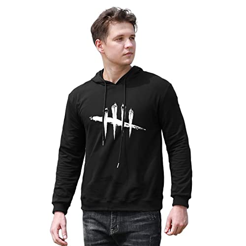 Men Long Sleeve Pullover Hoodie Tops Sport Hooded Sportswear Costume3