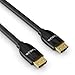 Produktbild PureLink PS3000-050 ProSpeed Zertifiziertes Premium High Speed HDMI Kabel mit Ethernet und 18Gbps Bandbreite (4K, 3D ARC 2.0), inkl. Design-Stecker, EMI-Abschirmung und Secure-Lock-System, 5,0m
