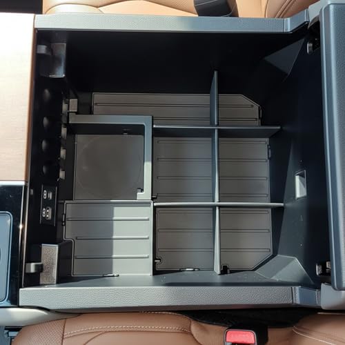Image of Vehicle OCD - Center Console Organizer for Toyota Tundra (2022-2026) / Toyota Sequoia (2023-2026) - Made in USA - NOT Compatible with Center Console Safe - SLX178