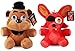 Produktbild Stofftier,Freddy & Foxy Plüschtier Fünf Nächte Bei Freddy 4 FNAF Freddy Fazbear Bär & Fuchs Foxy Plüsch Stofftiere Puppe Geschenke 2 Teile / Los 25 cm