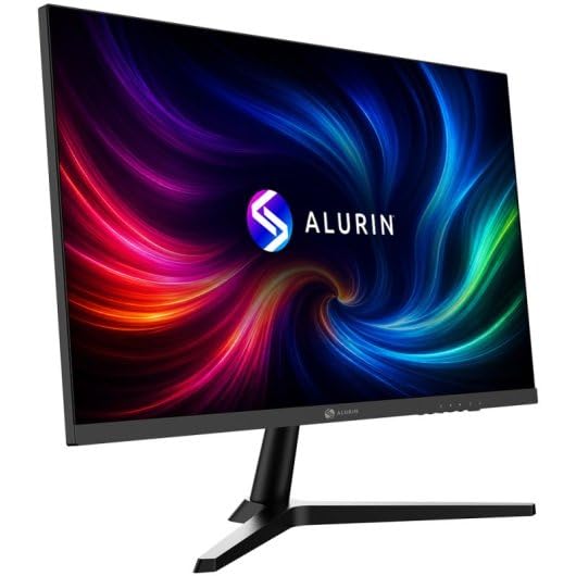 Alurin Monitor 27 Pulgadas 4K UHD CoreVision, AMD FreeSync, Eye Care, Low Blue Light, 60Hz, HDMI 2.0, DisplayPort 1.4, VESA 75x75, Monitor para Oficina, Diseño, Edición y Multimedia