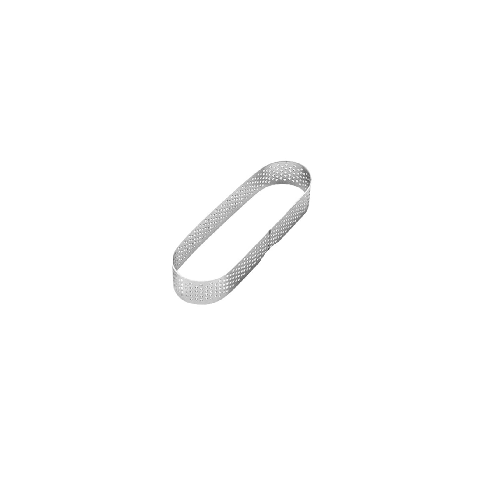 Anillo para Tartas Molde de Anillo for Tarta Perforado, 5 uds., Resistentes al Calor, moldes for Tartas y Mousse for Cocina, repostería, Herramientas de decoración for Hornear(M)