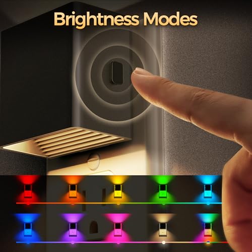 Image of DORESshop LED Night Lights Plug into Wall [2 Pack],Plug in Nightlight